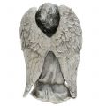 Floristik24 Deco angel gray 15cm
