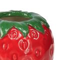 Floristik24 Strawberry decorative vase ceramic flowerpot Ø8.5cm H8.5cm