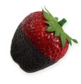 Floristik24 Decorative strawberries with chocolate 4.5cm 5pcs