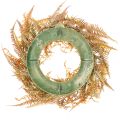 Artificial Fern Wreath for Table and Door, 35 cm, Autumn Design | Floristik24.co.uk
