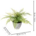 Kunststoff Fern in Plant Pot 35cm for Indoor Decoration | Floristik24.co.uk