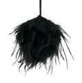 Floristik24 Spring ball black for hanging Ø12cm