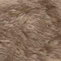 Faux Fur Ribbon for Decoration and Crafting, 15x180cm, Set of 2, Brown | Floristik24.co.uk