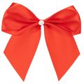 Red Pre-Tied Fabric Decorative