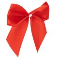 Red Pre-Tied Fabric Decorative