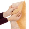 Felt tape, two-tone pot holder made of wool felt, orange/multicolored, 15cm x 5m | Floristik24.co.uk