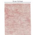 Felt ribbon, 100% wool, two-tone, as pot holder, felt ribbon white/red, 15cm x 5m | Floristik24.co.uk