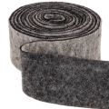 ProductName100% Wool Felt Band, 7.5 cm x 5 m, Grey and Black for Indoor Decoration/ProductName
ProductDescription<h2>Wool Felt Band for Home Decoration and Crafting</h2>
<p>This two colour felt band is made from 100% wool and comes in grey and black. It i | Floristik24.co.uk