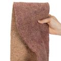 Two Tone Wool Felt Pot Band, 15 cm x 5 m, Purple and Light Brown | Floristik24.co.uk