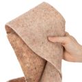 100% Wool Felt Ribbon, 15 cm x 5 m, Brown and White, for Pot Covers and Crafting | Floristik24.co.uk