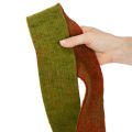 Felt tape, two-tone pot holder tape, 100% wool, red/green, 7.5cm wide, 5m long | Floristik24.co.uk