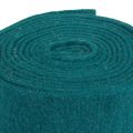 Floristik24 Felt ribbon wool ribbon felt roll turquoise blue green 7.5cm 5m