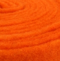 Floristik24 Felt ribbon orange 7.5cm 5m