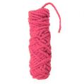 Floristik24 Felt cord fluffy Mirabell 25m pink
