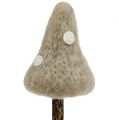 Floristik24 Felt mushrooms toadsticks brown sort. 30cm 4pcs