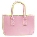 Floristik24 Felt bags light pink 40cm x 25cm x 20cm