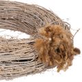 Brown Mixed Sheep Wool for