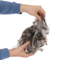 Natural Grey Sheep Wool for Crafting and Decoration, 250g Loose | Floristik24.co.uk