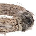 Natural Grey Sheep Wool for