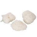 Natural Sheep Wool Loose White Blend 250g for Crafting and Home Décor | Floristik24.co.uk