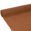 Floristik24 Crepe Paper Roll Brown 50cm x 250cm for Crafting and Floral Decorations