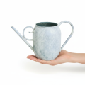 Decorative Watering Can Vintage Metal White Blue 32x11x18cm Decorative Accessory | Floristik24.co.uk