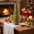 Artificial green Christmas tree with stand for table decoration, 90cm | Floristik24.co.uk