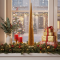 Decorative slim Christmas tree, tall Christmas tree decoration, 80cm | Floristik24.co.uk