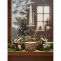 **Star-Shaped Candle Holder with Wooden Base for Taper Candles 20cm**

```html
<h2>Star-Shaped Candle Holder with Wooden Base</h2>
<p>
This star-shaped candle holder is a charming addition to your seasonal home decoration. It features a natural wood base  | Floristik24.co.uk