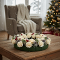 Artificial Cream-Coloured Roses 10 cm Bloom with Stem - Pack of 100 | Floristik24.co.uk