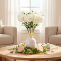 Kunstnelken Bouquet White 40cm, 4 Bunches | Floristik24.co.uk