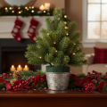Artificial Green Pine Branches for Winter Decorations, 25cm, Set of 24 | Floristik24.co.uk