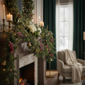 Artificial Green Pine Garland 200cm for Festive Decorations | Floristik24.co.uk