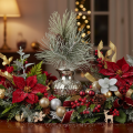 Artificial Pine Branch with Cones and Snow Effect, 40cm | Floristik24.co.uk