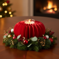 Honeycomb paper pumpkin decoration paper 34cm 2pcs | Floristik24.co.uk