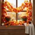 Artificial Maple Leaf Garland 170cm Autumn Decoration for Indoor Use | Floristik24.co.uk