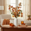 Artificial Amber Tree Branch with Autumn Leaves and Seed Pods – 132cm | Floristik24.co.uk