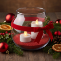 LED tealight candles warm white flame effect set of 16 assorted 32 batteries | Floristik24.co.uk