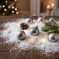 Artificial snow soft white decorative snow 40g | Floristik24.co.uk