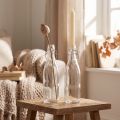 Decorative Bottle Bottle Vase Glass Candle Holder H27cm 2pcs | Floristik24.co.uk
