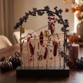 Dried flowers Wooden strip Flower strip Dried flowers arch 25×20cm | Floristik24.co.uk