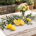 Artificial Yellow Lemon Decorations, 18 Pieces - Realistic Lemon Halves | Floristik24.co.uk