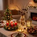 LED fairy lights 40 micro-LEDs warm white timer for battery 6 pieces | Floristik24.co.uk