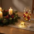 Battery-Operated Warm White LED String Lights with Timer, 10 LEDs, 1m, Indoor Use | Floristik24.co.uk