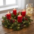 Fairy Lights 50 Micro LED Warm White Timer For Battery 6 pcs | Floristik24.co.uk