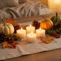 PURE Nature Lights Tealights Rapeseed Wax Natural Burning time 7 hours 18 pieces | Floristik24.co.uk