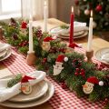 Table decoration Santa, snowman 4-5cm 12 pieces | Floristik24.co.uk
