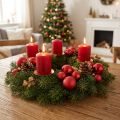 Mini Christmas balls red matte/glossy Ø2.5cm 22 pcs | Floristik24.co.uk