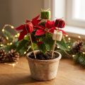 Flower plugs Christmas Christmas packages 2.5cm 15 pcs | Floristik24.co.uk