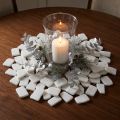 Mosaic stones white mix 1kg | Floristik24.co.uk